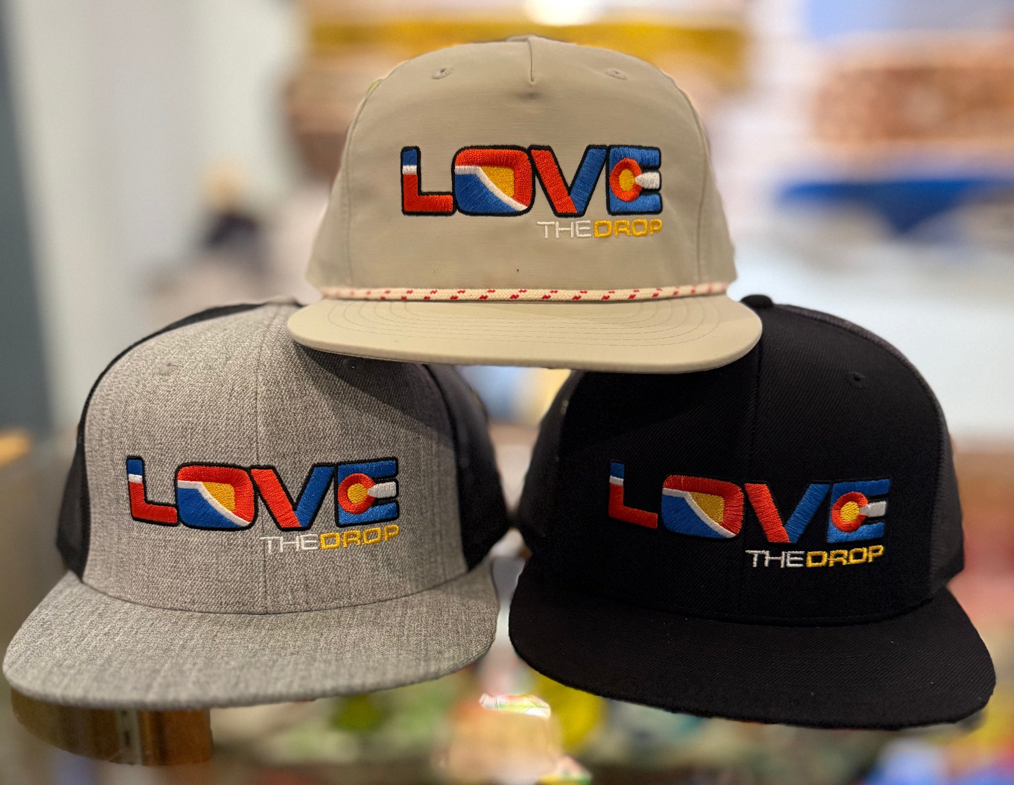 DROP Hat LOVE Embroider