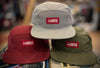 DROP Hat 5-Panel Strapback Pure Font Woven Label